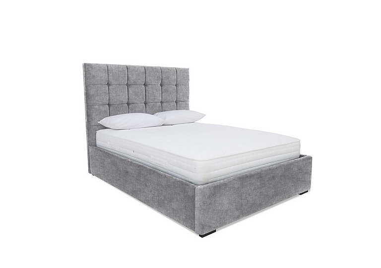 Sleep Story - Milne Electric Ottoman Bed Frame - Super King - Lace Dolphin