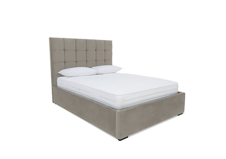 Sleep Story - Milne Electric Ottoman Bed Frame - Super King - Plush Mole