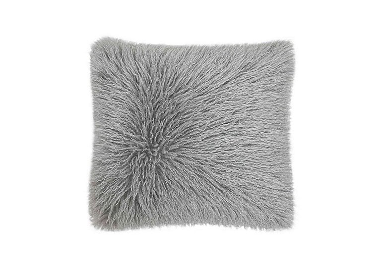 Mongolian Cushion - Grey