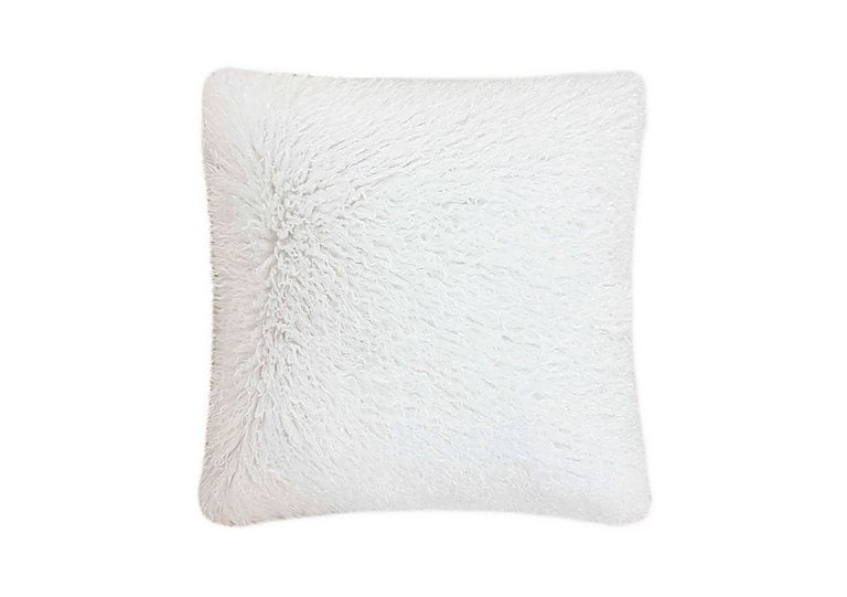 Mongolian Cushion - White