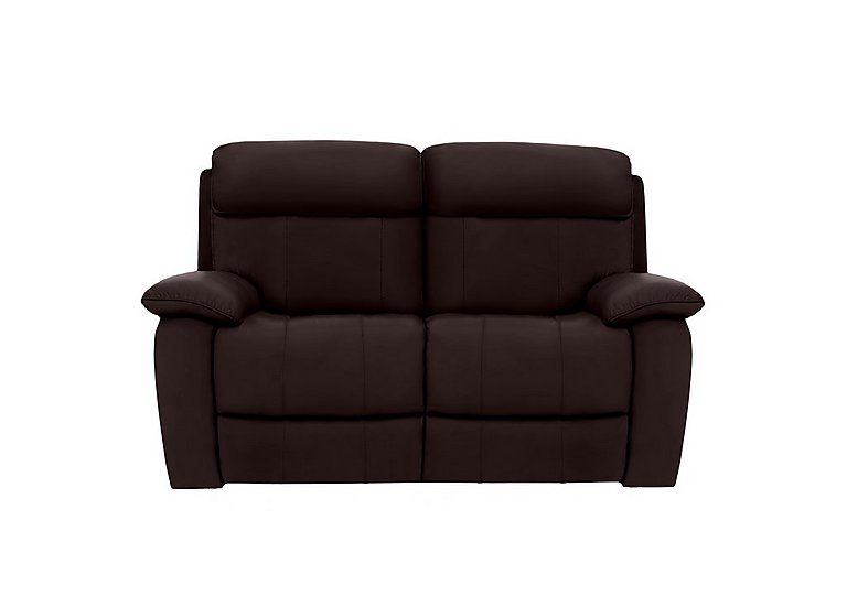 Moreno 2 Seater NC Leather Sofa with Manual Recliner