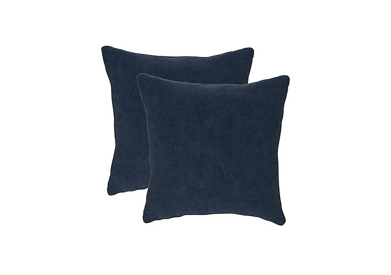 The Lounge Co. - Pair of Small Scatter Cushions - Damson Jam