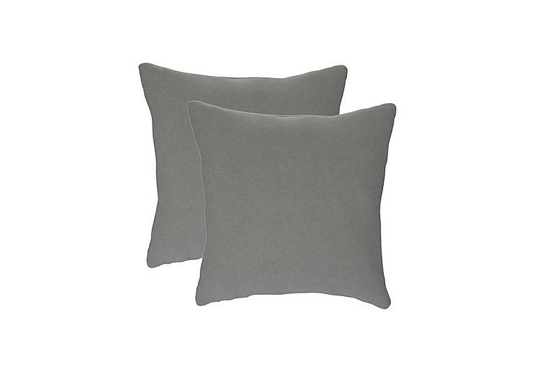 The Lounge Co. - Pair of Small Scatter Cushions - Earl Grey