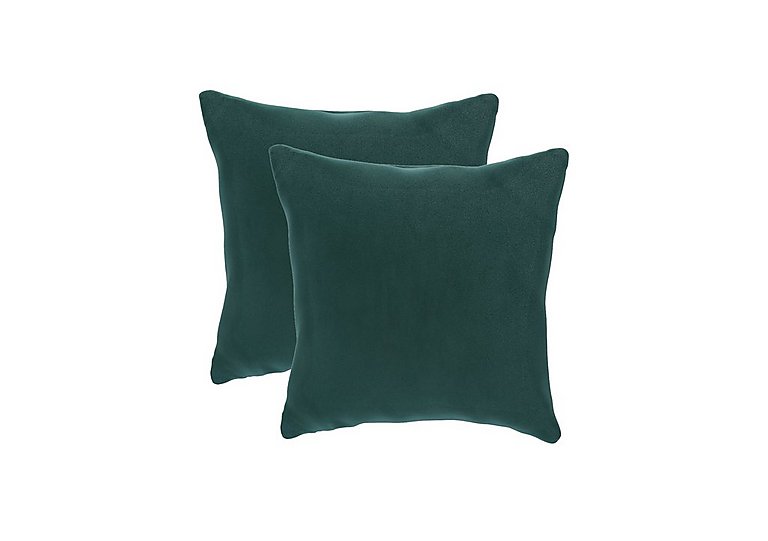 The Lounge Co. - Pair of Small Scatter Cushions - Evening Teal