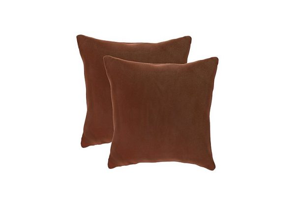 The Lounge Co  Pair of Small Scatter Cushions  Rusty Gate | Bed Sava