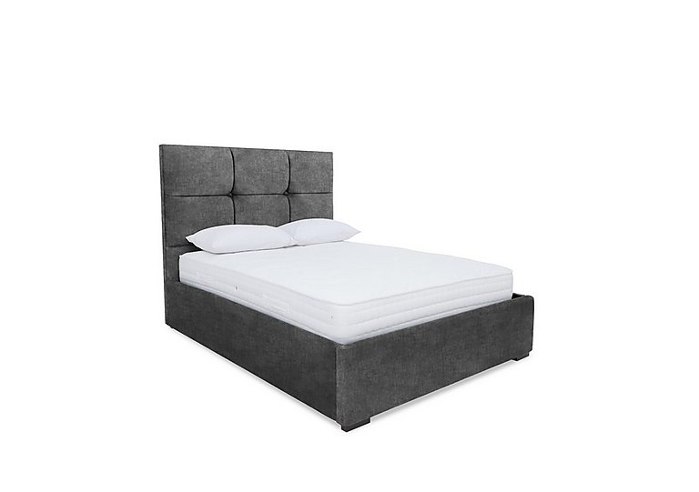 Sleep Story - Rubix Electric Ottoman Bed Frame - Super King - Lace Domino