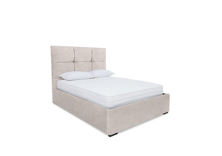 Sleep Story - Rubix Electric Ottoman Bed Frame - Super King - Lace Ivory