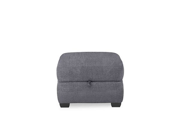 Springer Fabric Storage Footstool | Bed Sava