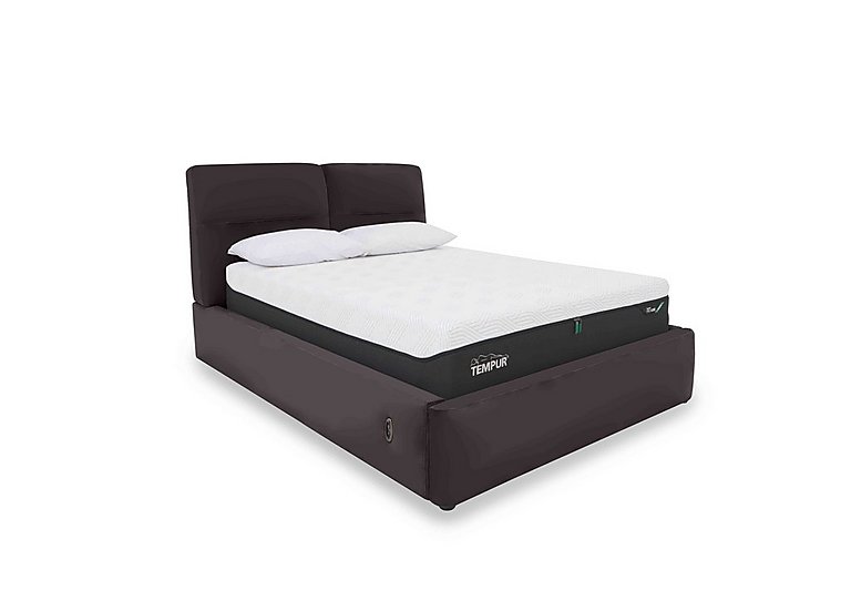Stark NC Leather Electric Ottoman Bed Frame - King Size