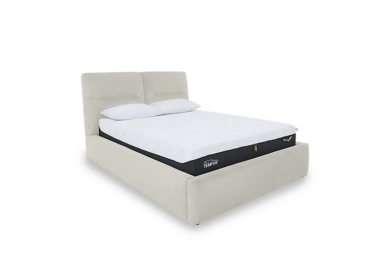 Stark BV Leather Manual Ottoman Bed Frame - Super King