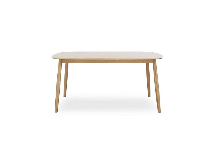 Stockholm Fixed Dining Table - Light Oak