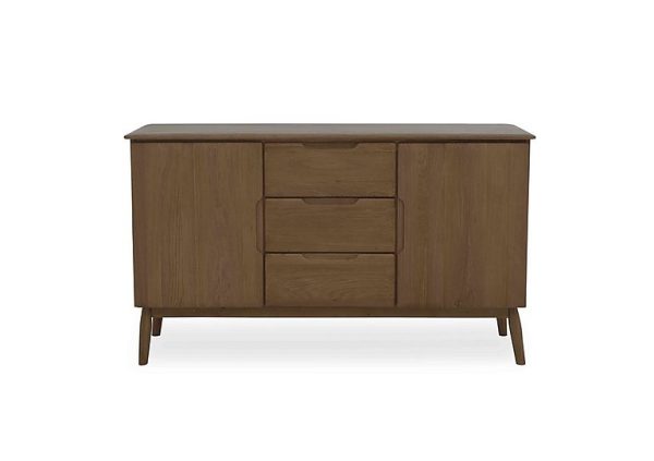 Stockholm Large Sideboard  Dark Oak | Bed Sava