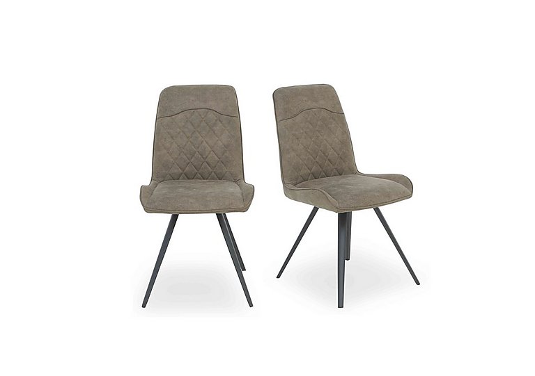 Warrior Pair of Standard Dining Chairs - Taupe