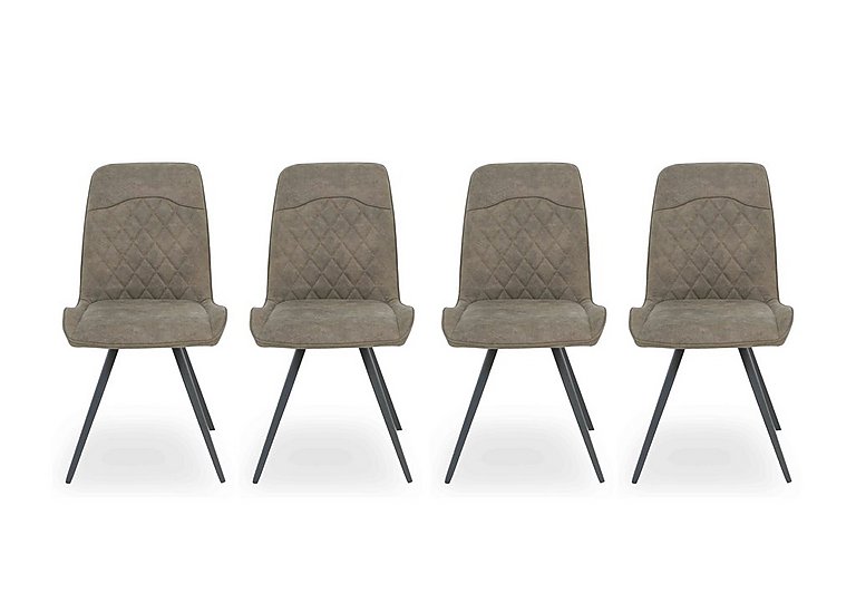 Warrior Set of 4 Standard Dining Chairs - Taupe