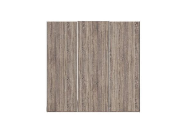 Wiemann  Oxford 3 Door Sliding 225 cm Wardrobe  Rustic Oak | Bed Sava