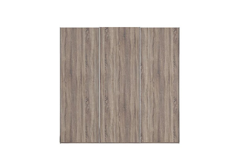 Wiemann - Oxford 3 Door Sliding 225 cm Wardrobe - Rustic Oak