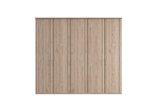 Wiemann  Oxford 5 Door Hinged Wardrobe  Holm Oak | Bed Sava