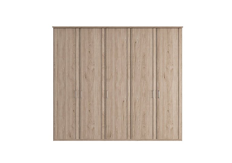 Wiemann - Oxford 5 Door Hinged Wardrobe - Holm Oak