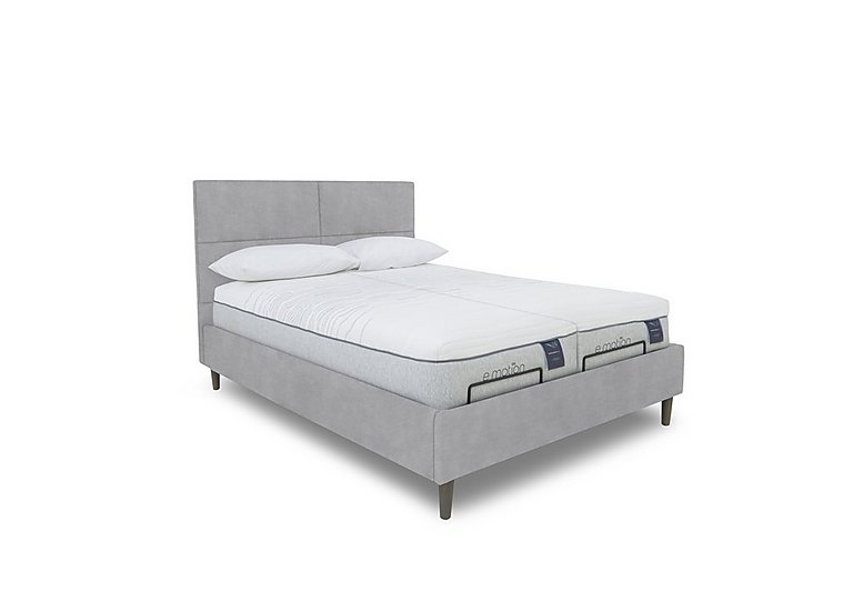 E-Motion Sakura Dual Adjustable Bed Frame - King Size - Aston Silver