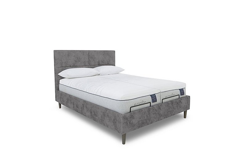 E-Motion Sakura Dual Adjustable Bed Frame - King Size - Daytona Pebble