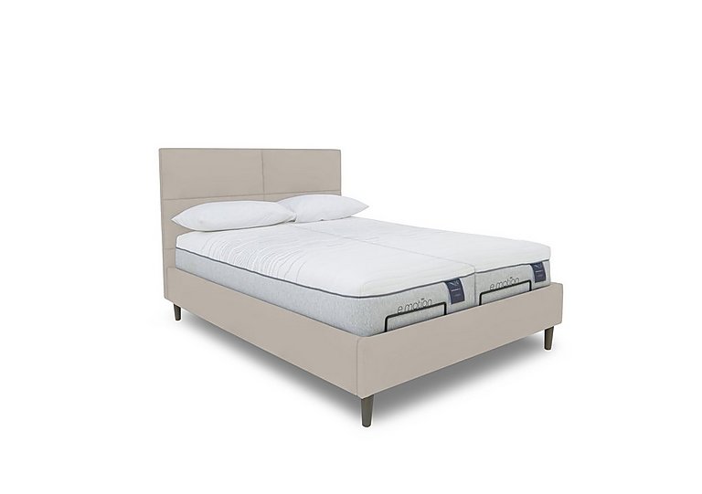 E-Motion Sakura Dual Adjustable Bed Frame - King Size - Seven Ivory