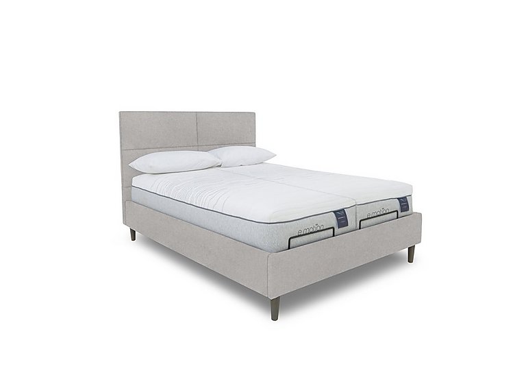 E-Motion Sakura Dual Adjustable Bed Frame - King Size - Shetland Pebble
