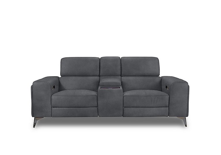 Action Fabric 2 Seater Power Recliner Media Sofa