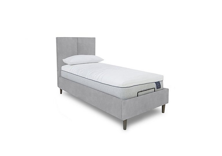 E-Motion Aiko Adjustable Bed Frame - Single - Aston Silver