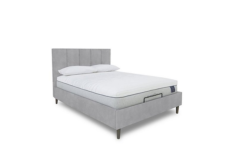 E-Motion Aiko Adjustable Bed Frame - King Size - Aston Silver