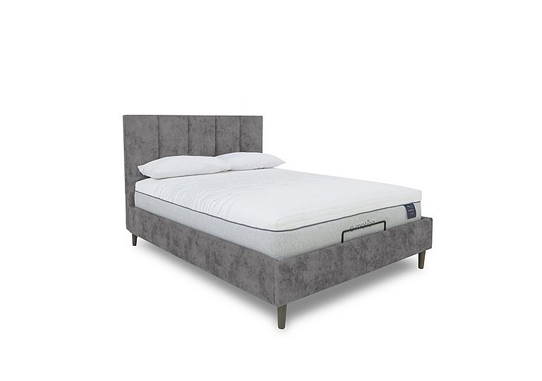 E-Motion Aiko Adjustable Bed Frame - King Size - Daytona Pebble