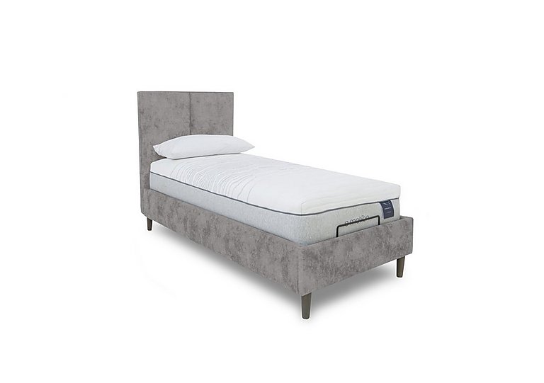 E-Motion Aiko Adjustable Bed Frame - Single - Daytona Silver