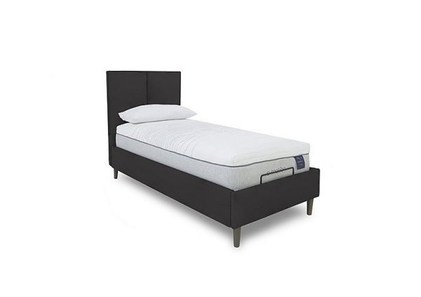 E Motion Aiko Adjustable Bed Frame  Single  Seven Anthracite | Bed Sava