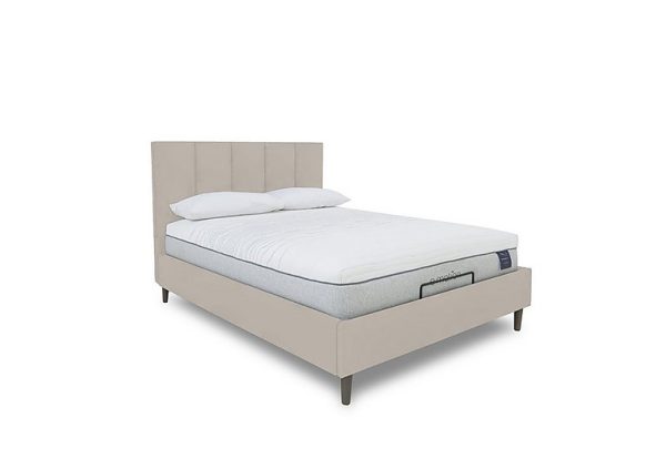 E Motion Aiko Adjustable Bed Frame  King Size  Seven Ivory | Bed Sava
