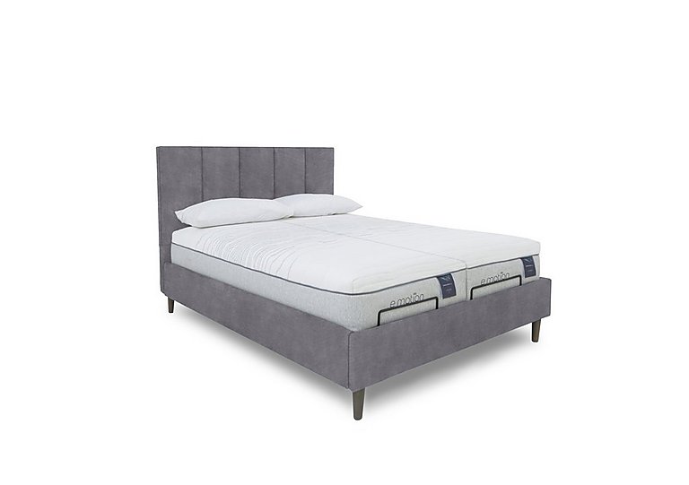 E-Motion Aiko Dual Adjustable Bed Frame with Massage Function - Super King - Aston Steel