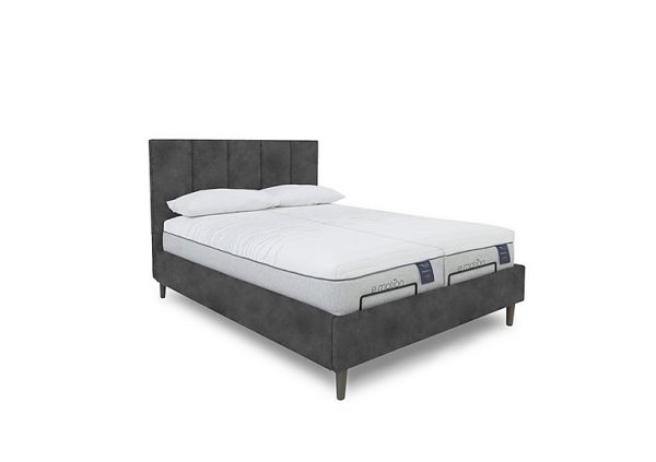 E Motion Aiko Dual Adjustable Bed Frame with Massage Function  Super King  Dapple Mink | Bed Sava