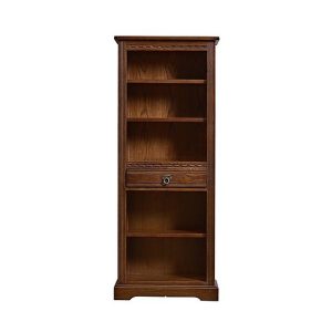 Old Charm Aldeburgh Narrow Bookcase  Light Oak | Bed Sava