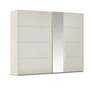 Rauch  Cairns 271cm 2 Door Sliding Wardrobe  Champagne | Bed Sava