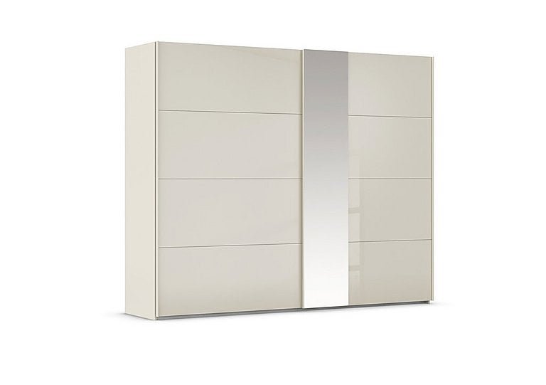 Rauch  Cairns 271cm 2 Door Sliding Wardrobe  Champagne | Bed Sava