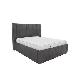 Eira Low Foot End Bed Frame  Double  Sanderson Coal | Bed Sava