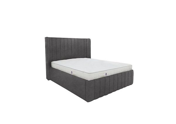 Eira Low Foot End Bed Frame  Double  Sanderson Coal | Bed Sava