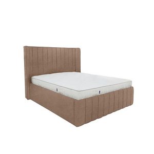 Eira Low Foot End Bed Frame  Double  Savannah Mocha | Bed Sava