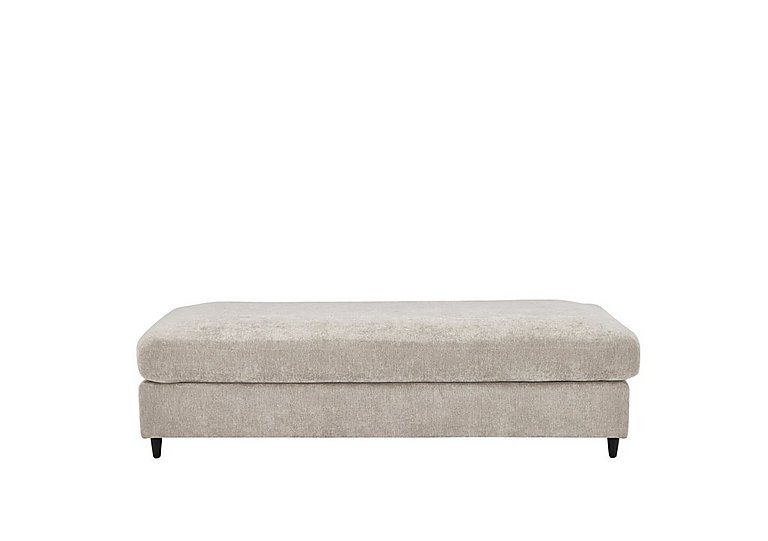 Esprit Large Fabric Stool Bed - Silver
