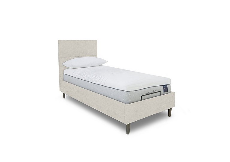 E-Motion Sakura Adjustable Bed Frame - Single - Sandstone Pearl