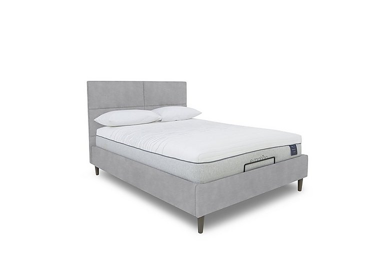 E-Motion Sakura Adjustable Bed Frame - King Size - Aston Silver
