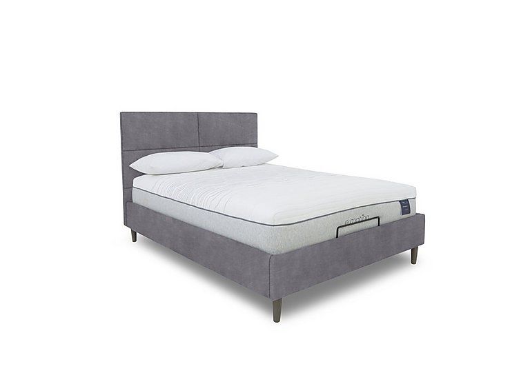 E-Motion Sakura Adjustable Bed Frame - King Size - Aston Steel