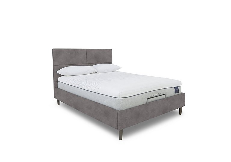 E-Motion Sakura Adjustable Bed Frame - King Size - Dapple Sterling