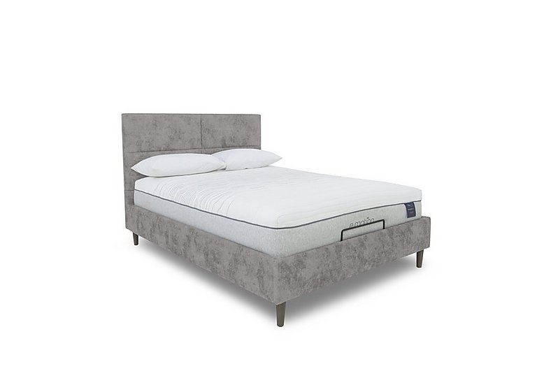 E-Motion Sakura Adjustable Bed Frame - King Size - Daytona Silver
