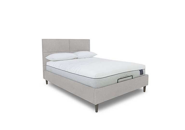 E-Motion Sakura Adjustable Bed Frame - King Size - Shetland Pebble