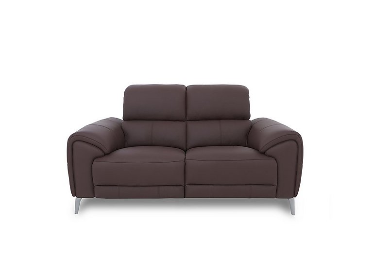 Vino Leather 2 Seater Power Recliner Sofa