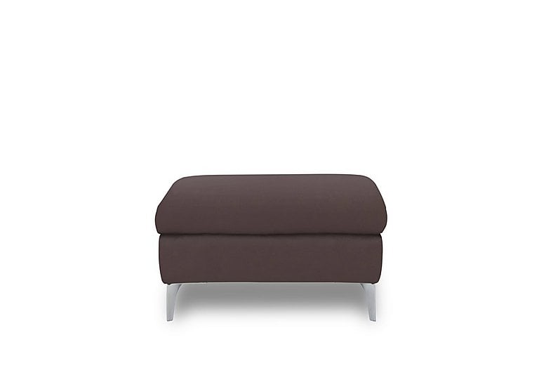 Vino Leather Large Footstool
